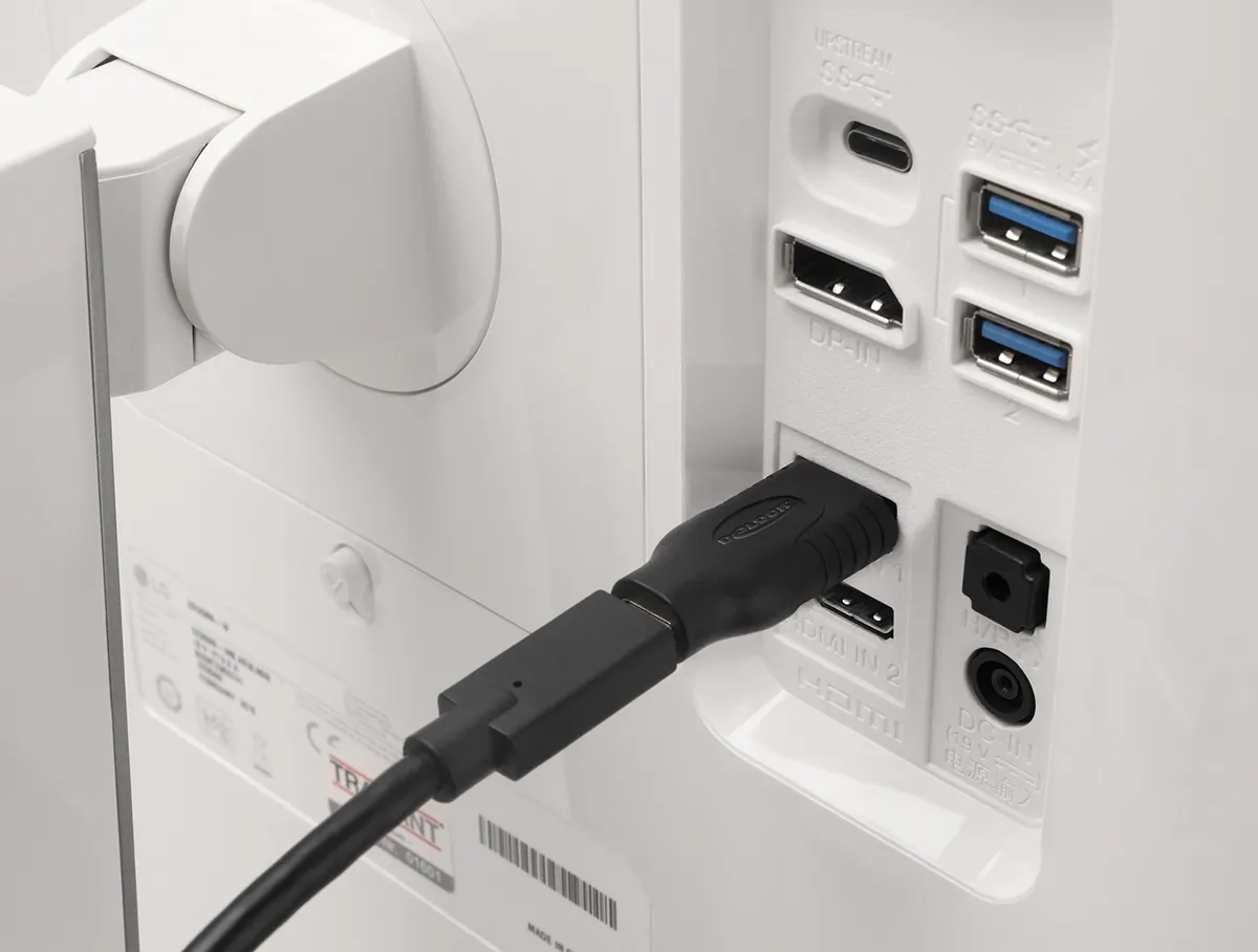 DELOCK αντάπτορας HDMI σε USB-C 61075, 4K/60Hz, μαύρος