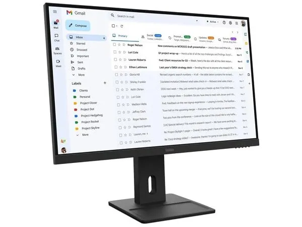 LENOVO Monitor ThinkVision E27-40 27″ FHD IPS, HDMi, Display Port,VGA, Speakers, 3YearsW