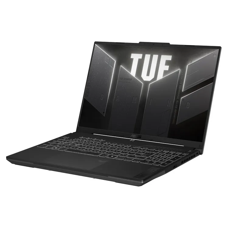 ASUS Laptop TUF Gaming F16 FX607VJR-TU295 16″ 1920 x 1200 IPS 144Hz C5-205H / 16 GB / 512 GB SSD NVMe PCIe 4.0 / NVidia GeForce RTX 3050 6 GB / NoOS / 2Y / Mecha Gray