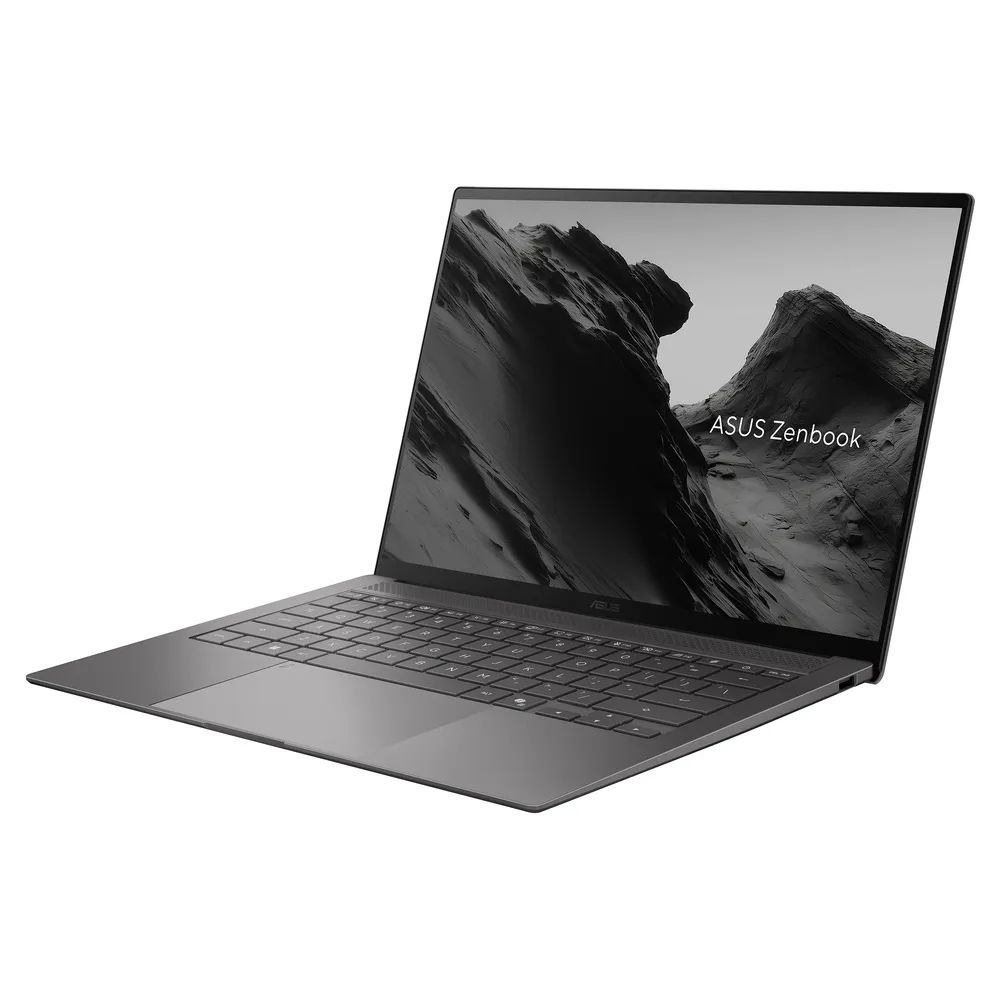 ASUS Laptop Zenbook S 14 OLED UX5406AA-SU234X 14.0″ 2880 x 1800 Ultra 9 386H / 32 GB / 1 TB SSD NVMe 4.0 / Windows 11 Pro / 2Y / Antrim Gray