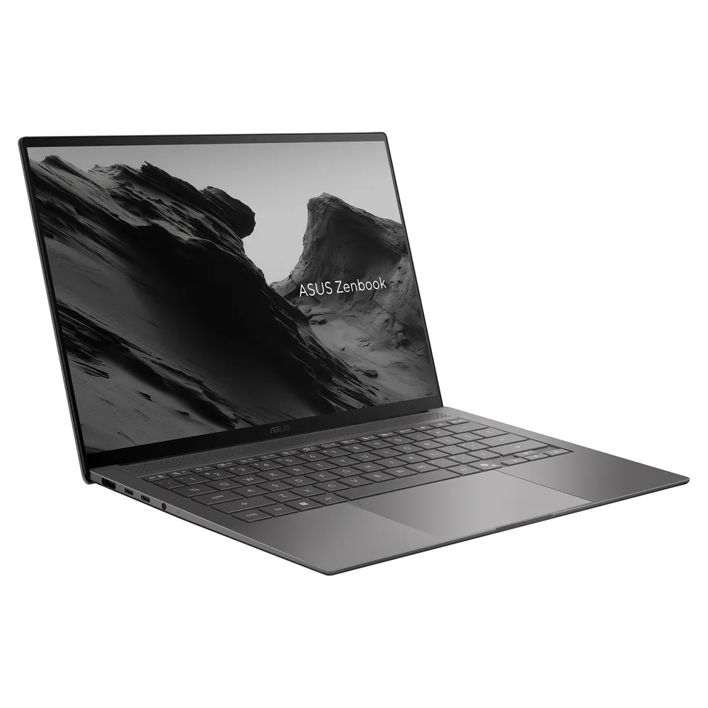 ASUS Laptop Zenbook S 14 OLED UX5406AA-SU234X 14.0″ 2880 x 1800 Ultra 9 386H / 32 GB / 1 TB SSD NVMe 4.0 / Windows 11 Pro / 2Y / Antrim Gray