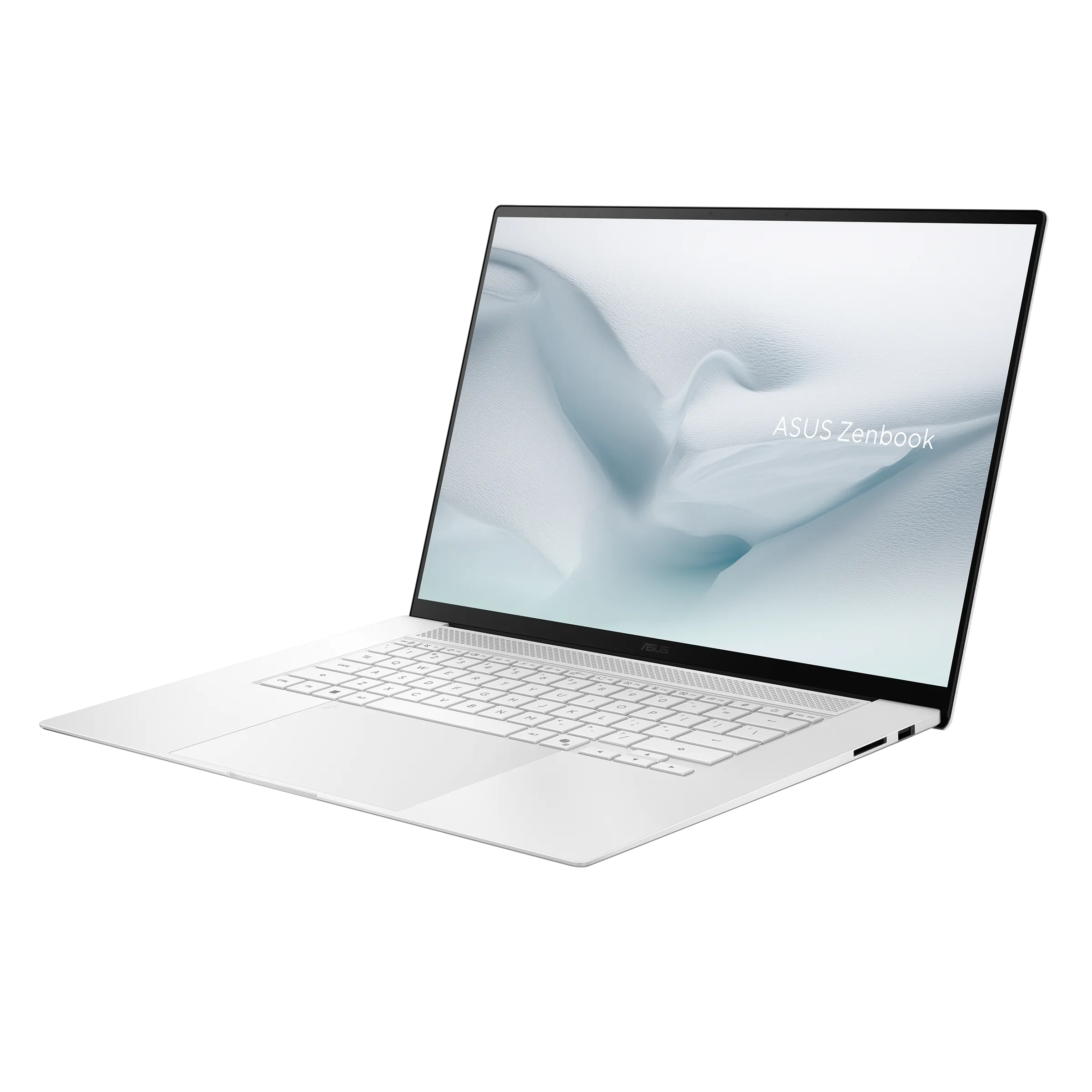 ASUS Laptop Zenbook S 16 OLED UM5606GA-SR453X 16″ 3K 120Hz OLED Touch / Ryzen AI 9 465 / 32 GB / 2 TB SSD NVMe 4.0 / Windows 11 Pro / 2Y / Scandinavian White