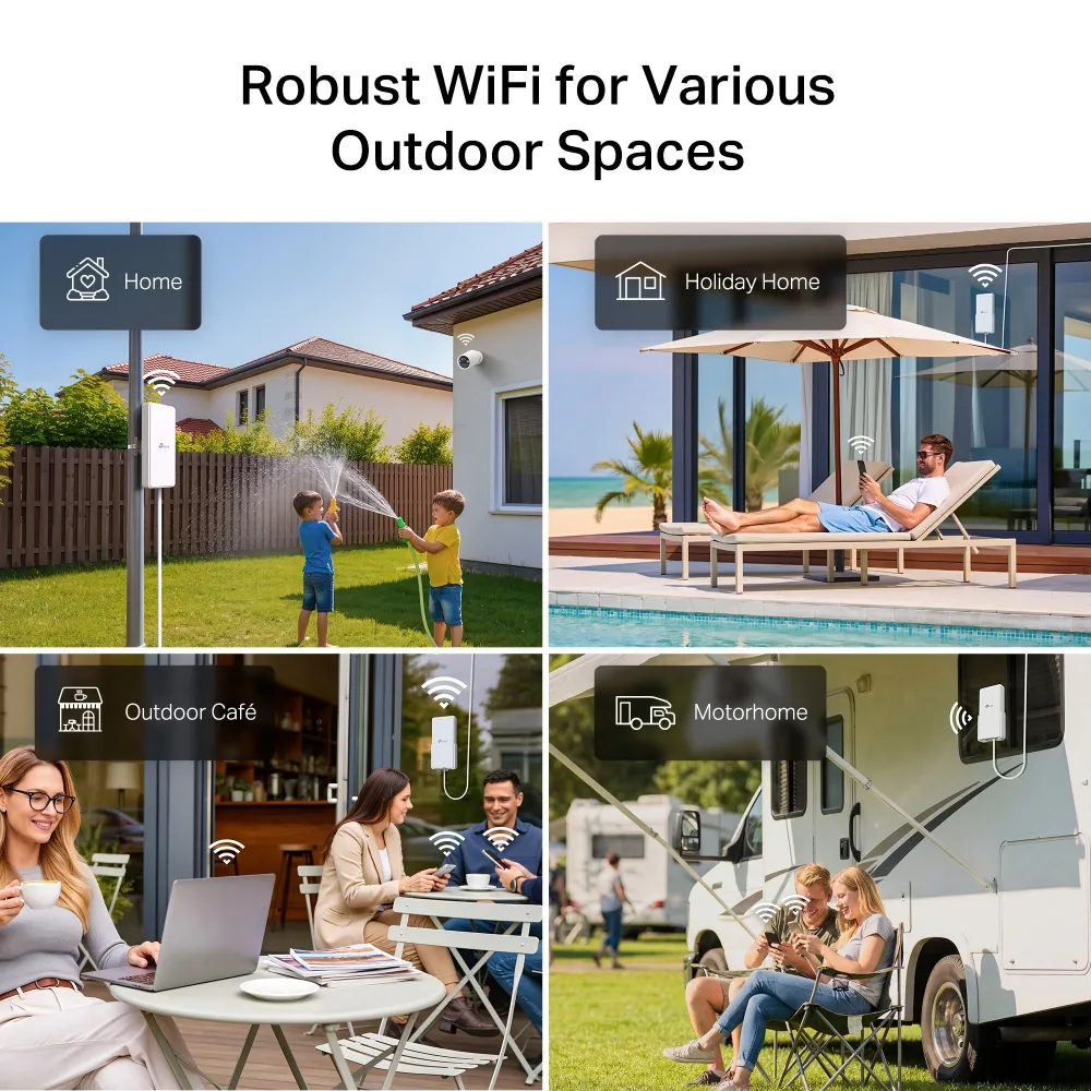 TP-LINK ROUTER 5G Archer NX500 OUTDOOR AX3000
