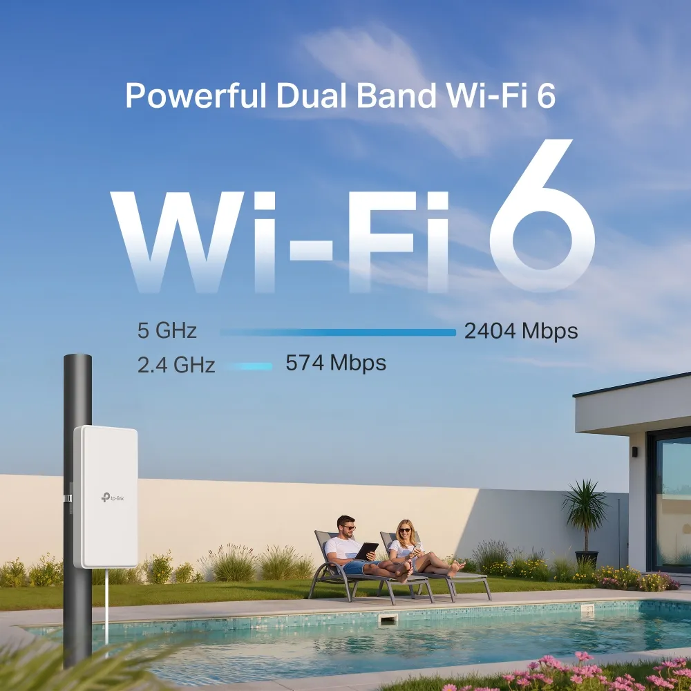 TP-LINK ROUTER 5G Archer NX500 OUTDOOR AX3000