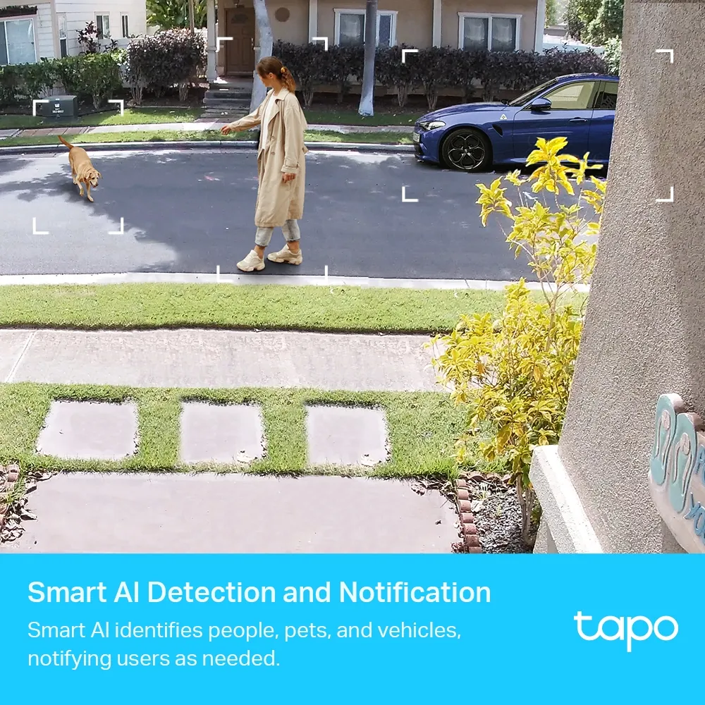 TP-LINK Wi-Fi Battery Camera System Tapo C420S2 2 PCS Kit