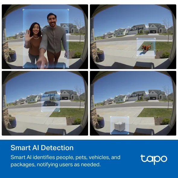 TP-LINK TAPO D235 SMART DOORBELL CAMERA KIT