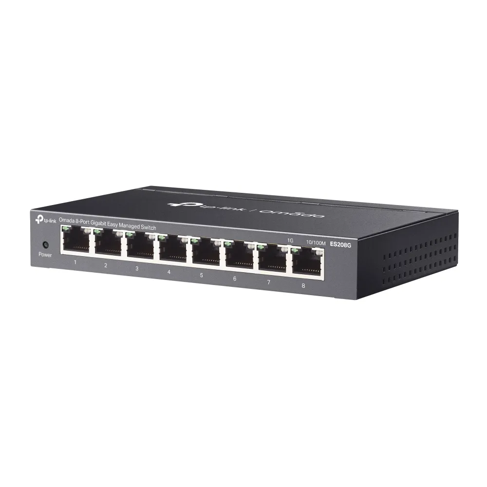 TP-LINK SWITCH OMADA ES208G 8XGB Managed Switch