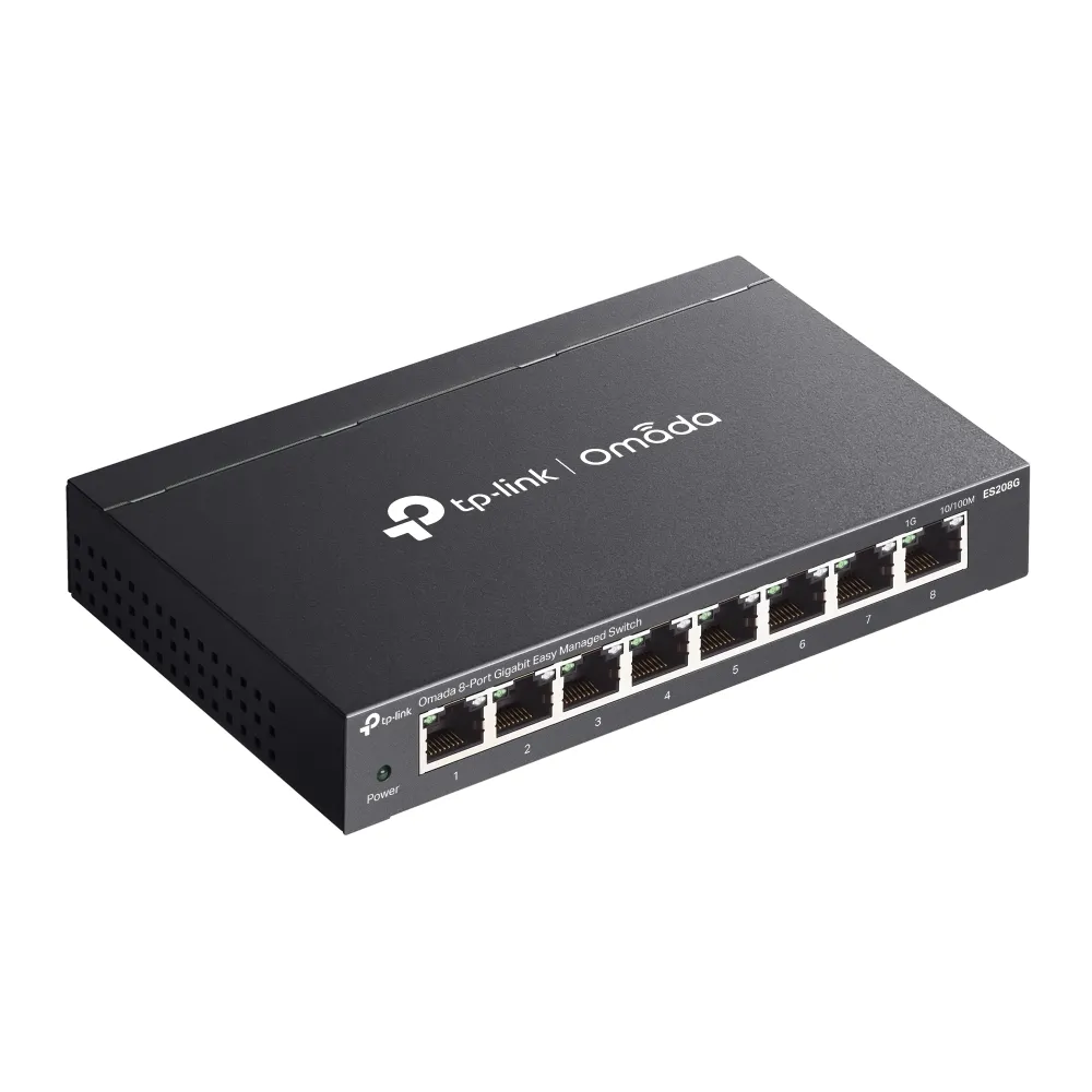 TP-LINK SWITCH OMADA ES208G 8XGB Managed Switch