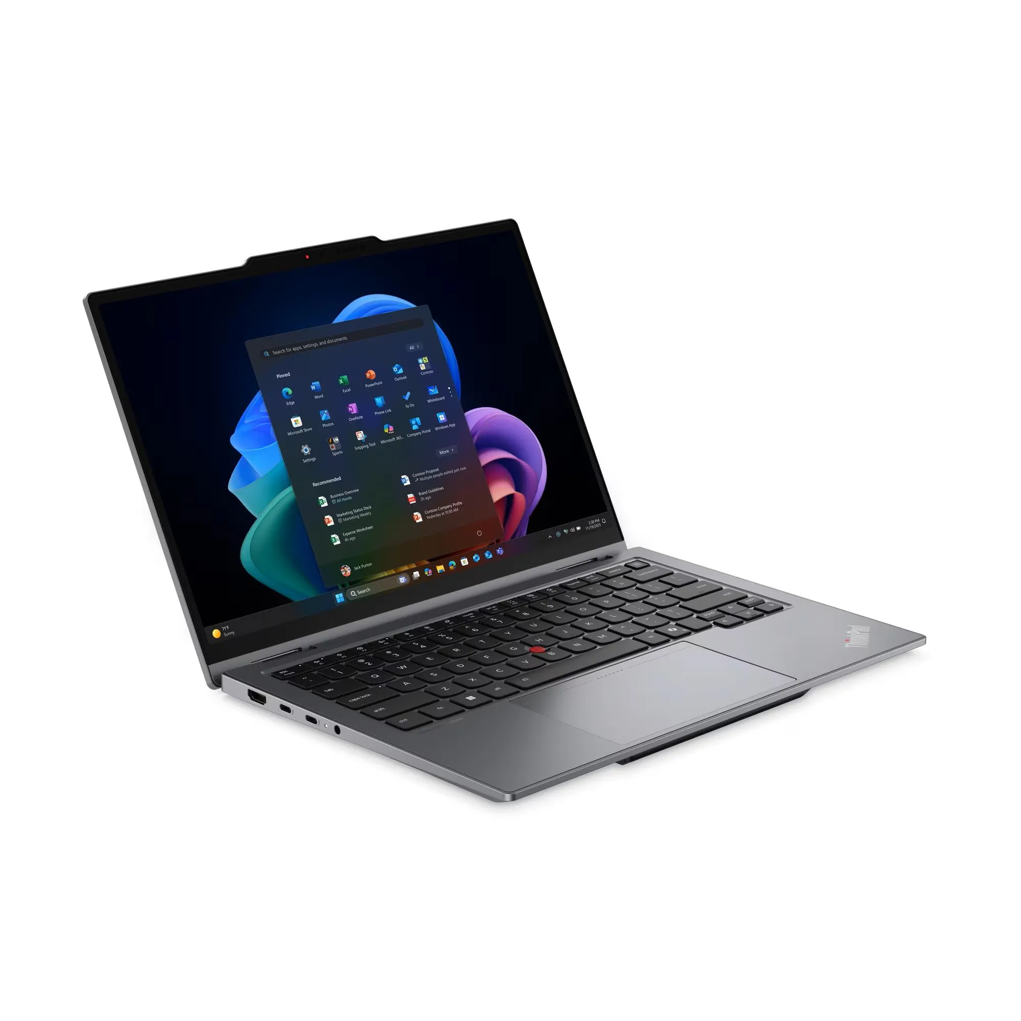 LENOVO Laptop ThinkPad X1 2-in-1 G11 Aura Edition 14″ 2.8K OLED / Ultra7-355 / 32B / 512 GB SSD / Integrated Intel Graphics / Windows 11 Pro / Touch / 3Y PREM / Grey