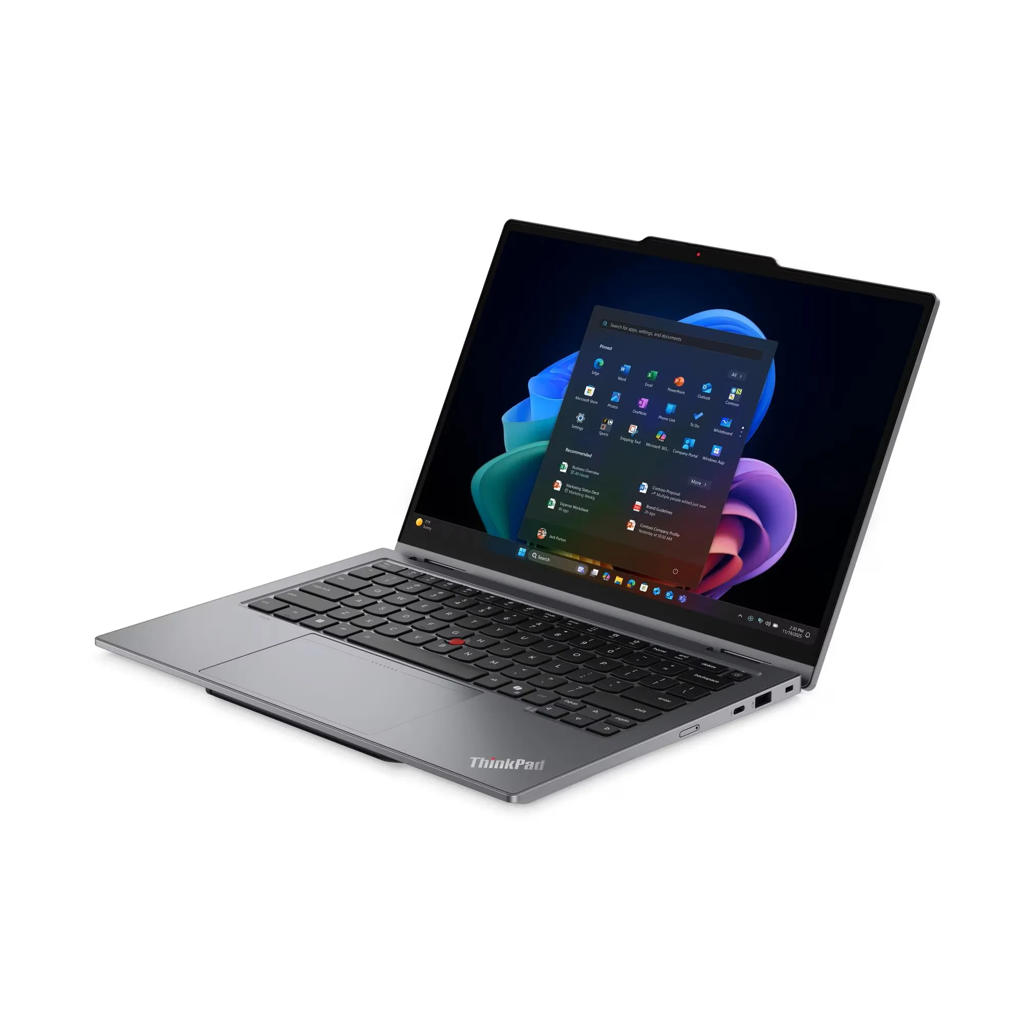 LENOVO Laptop ThinkPad X1 2-in-1 G11 Aura Edition 14″ 2.8K OLED / Ultra7-355 / 32B / 512 GB SSD / Integrated Intel Graphics / Windows 11 Pro / Touch / 3Y PREM / Grey