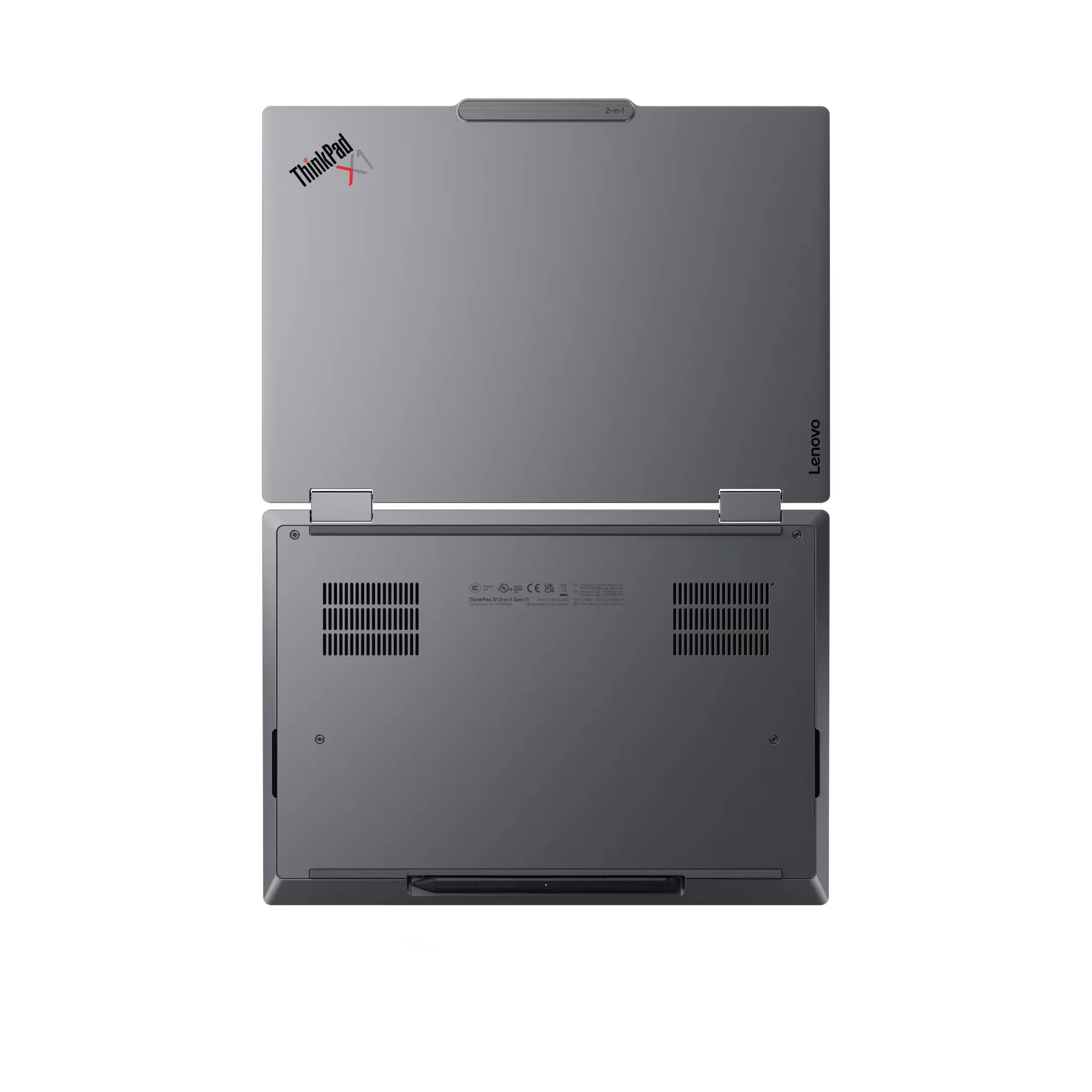 LENOVO Laptop ThinkPad X1 2-in-1 G11 Aura Edition 14″ 2.8K OLED / Ultra7-355 / 32B / 512 GB SSD / Integrated Intel Graphics / Windows 11 Pro / Touch / 3Y PREM / Grey