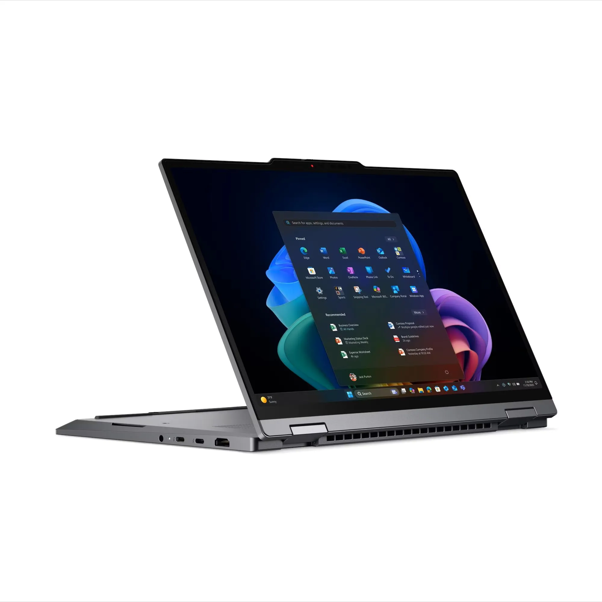 LENOVO Laptop ThinkPad X1 2-in-1 G11 Aura Edition 14″ 2.8K OLED / Ultra7-355 / 32B / 512 GB SSD / Integrated Intel Graphics / Windows 11 Pro / Touch / 3Y PREM / Grey