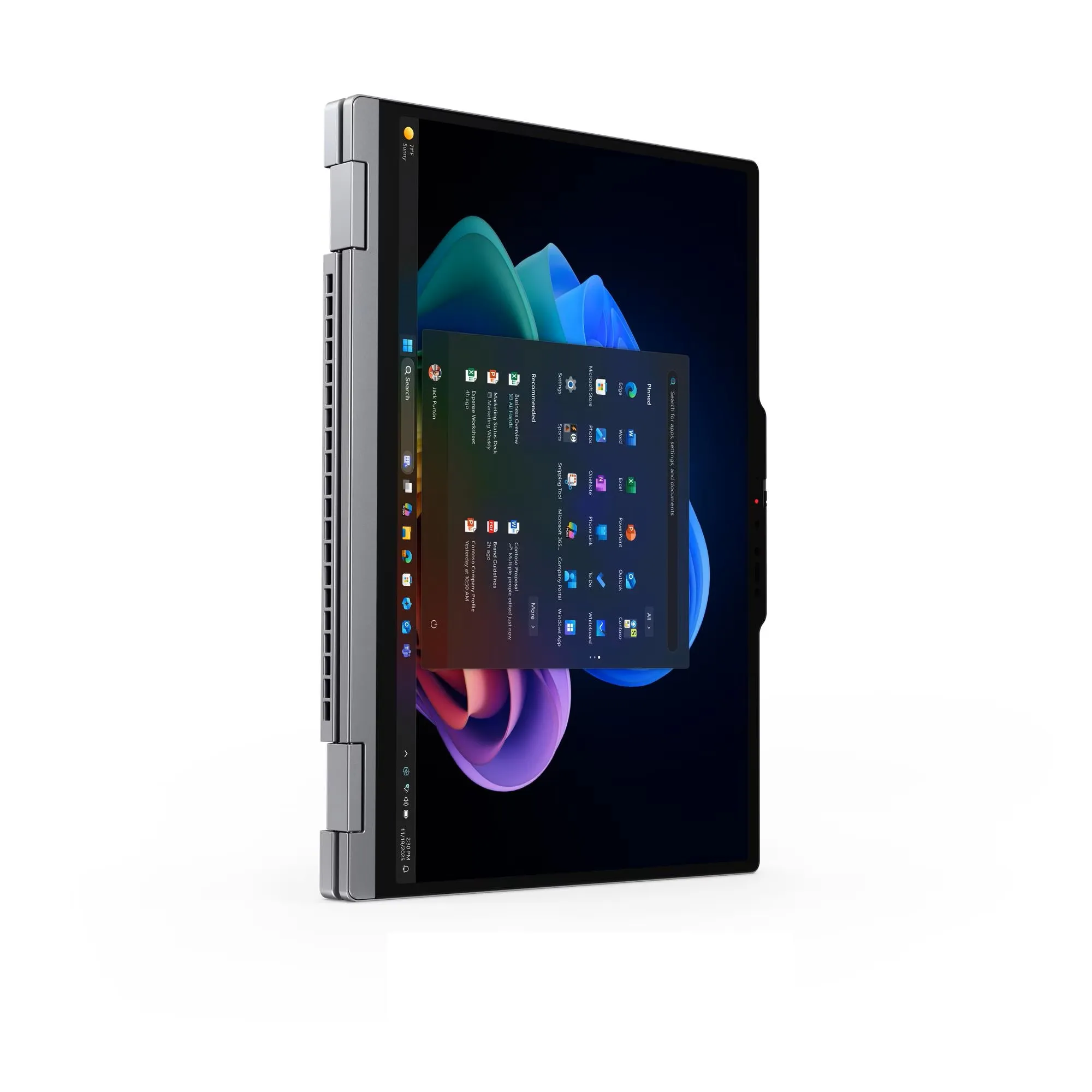 LENOVO Laptop ThinkPad X1 2-in-1 G11 Aura Edition 14″ 2.8K OLED / Ultra7-355 / 32B / 512 GB SSD / Integrated Intel Graphics / Windows 11 Pro / Touch / 3Y PREM / Grey