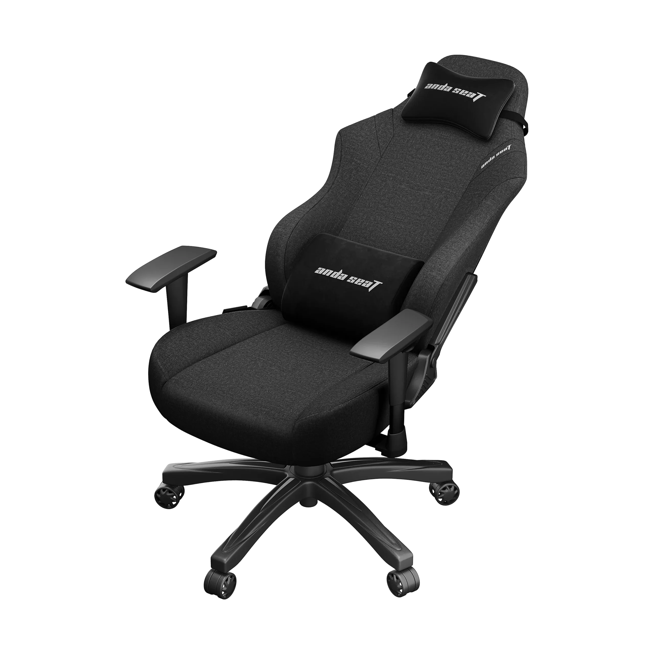 ANDA SEAT Gaming Chair LUNA Large Dark Grey Fabric