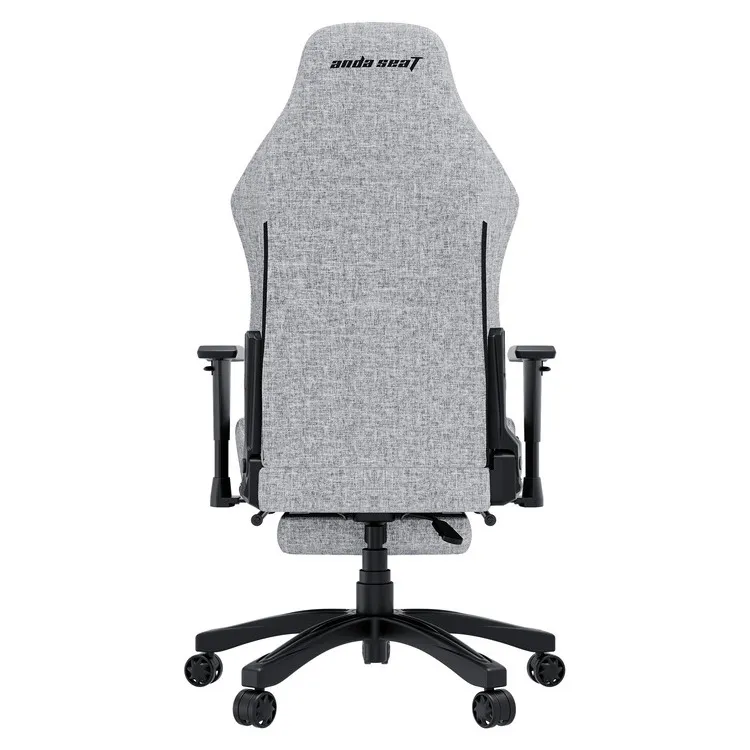 ANDA SEAT Gaming Chair LUNA PRO Grey Fabric w / Footrest