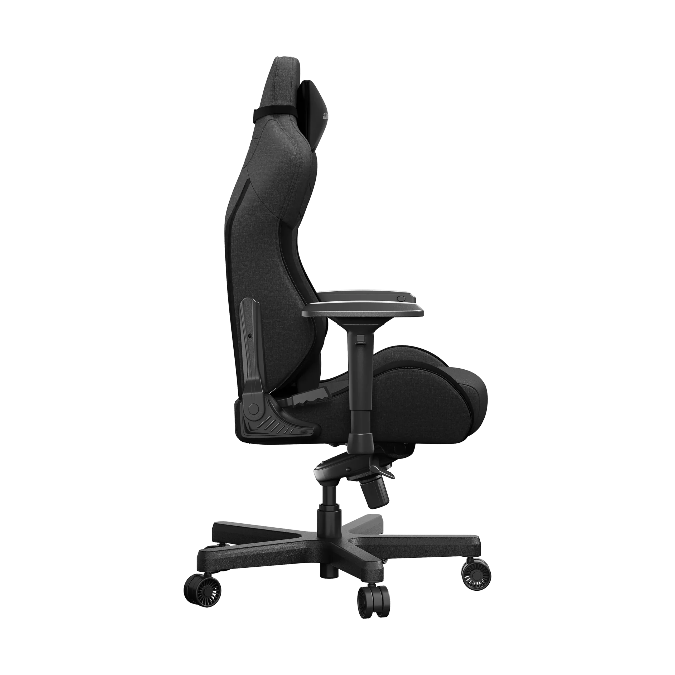ANDA SEAT Gaming Chair T-PRO II Dark Grey / Black FABRIC with Alcantara Stripes