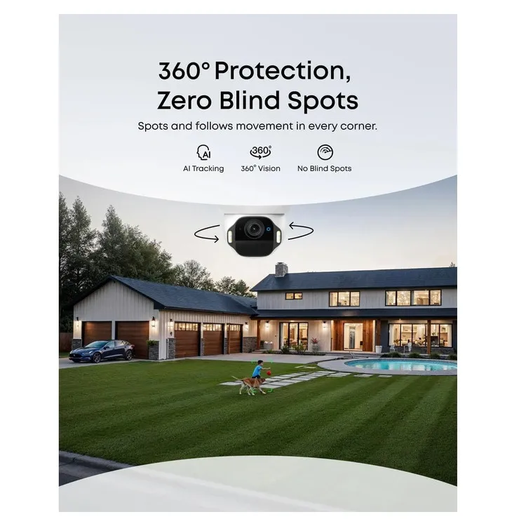 ANKER EUFY SOLOCAM E42 SOLAR CAMERA 4K OUTDOOR