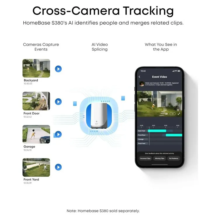 ANKER EUFY SOLOCAM E42 SOLAR CAMERA 4K OUTDOOR