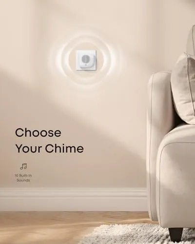 Anker Doorbell E340 with chime, Dual Camera, 2K FHD, Dual Band 2,4 / 5 GHz