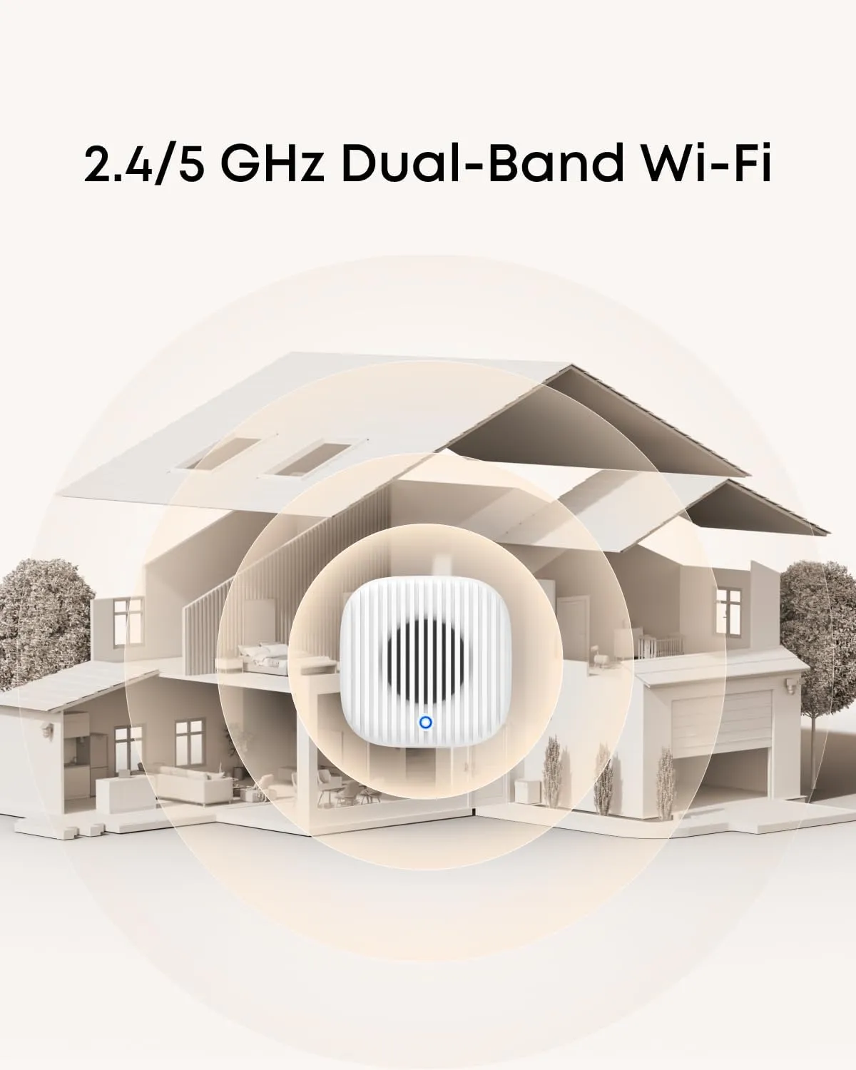 Anker Doorbell E340 with chime, Dual Camera, 2K FHD, Dual Band 2,4 / 5 GHz
