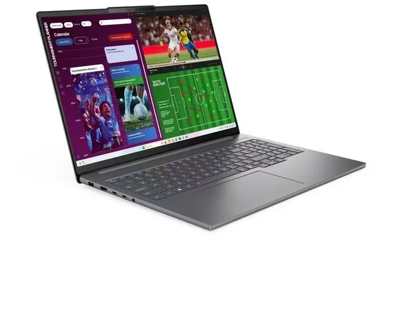 LENOVO Laptop IdeaPad 5 Pro 16IPH11 16″ 2.8K OLED / Ultra7-356H / 32 GB / 1 TB SSD / NVIDIA GeForce RTX 5050 8 GB / Windows 11 Home / 3Y CAR / Luna Grey