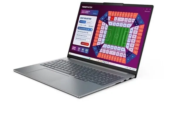 LENOVO Laptop IdeaPad 5 Pro 16IPH11 16″ 2.8K OLED / Ultra7-356H / 32 GB / 1 TB SSD / NVIDIA GeForce RTX 5050 8 GB / Windows 11 Home / 3Y CAR / Luna Grey