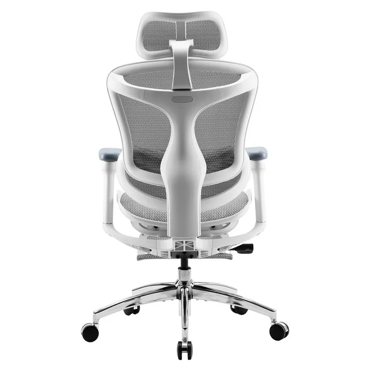 SIHOO ERGONOMIC CHAIR DORO C300 OFF WHITE with Footrest