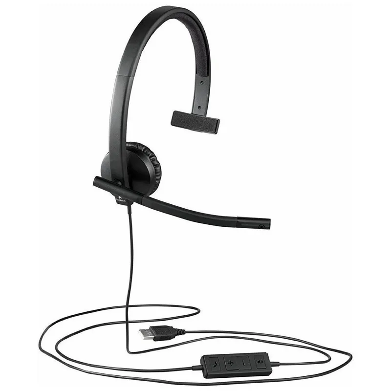 LOGITECH Headset Wired Mono H570e - Universal Version - USB Type A