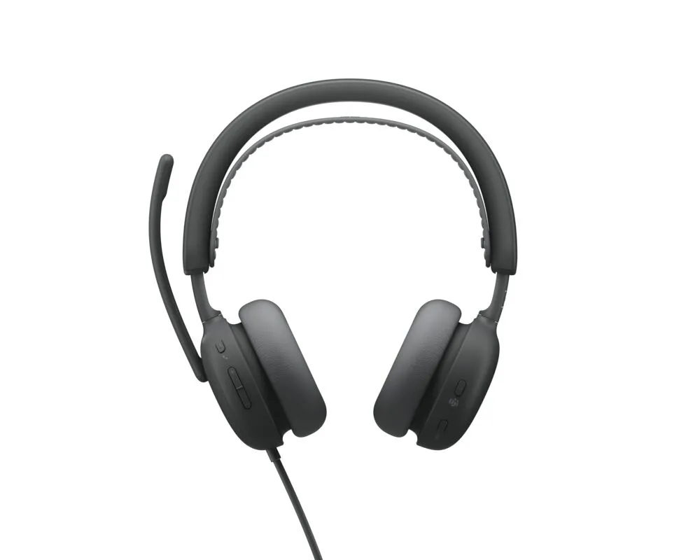 LOGITECH Headset Wired Stereo ZONE 2 FB - Universal Version- Graphite- USB Type C