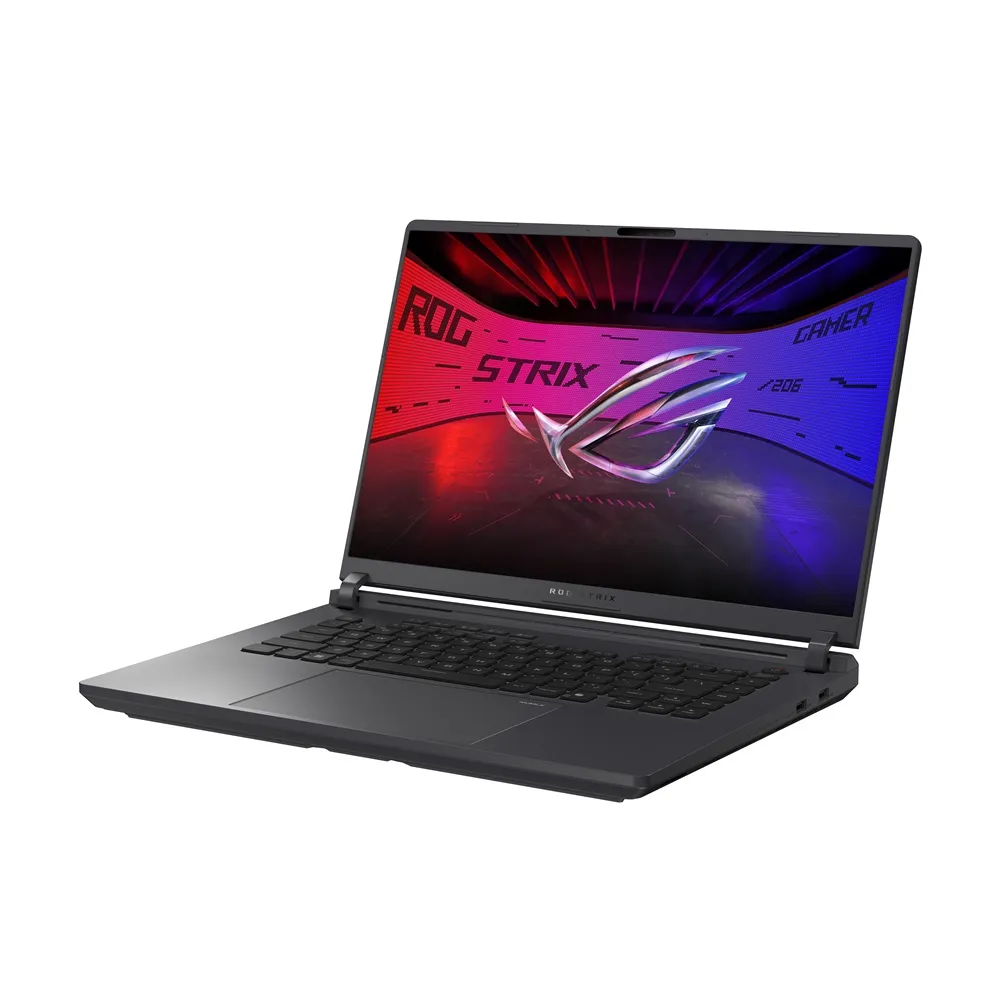ASUS Laptop ROG Strix G16 G614PR-RV320W 16″ 1980 x 1200 IPS 165Hz Ryzen 9 8940HX / 32 GB / 1 TB SSD NVMe PCIe 4.0 / NVidia GeForce RTX 5070 Ti 12 GB / Windows 11 Home / 2Y / Eclipse Gray / With ROG backpack
