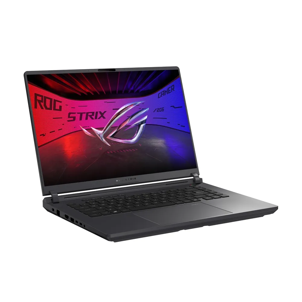ASUS Laptop ROG Strix G16 G614PW-RV005W 16″ 1980 x 1200 IPS 165Hz Ryzen 9 8940HX / 32 GB / 1 TB SSD NVMe PCIe 4.0 / NVidia GeForce RTX 5080 16 GB / Windows 11 Home / 2Y / Eclipse Gray / With ROG backpack