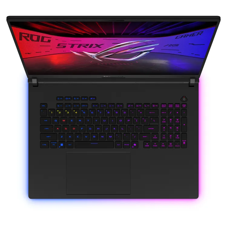ASUS Laptop ROG Strix SCAR 18 G835LXG-TQ472X 18″ 3840 x 2400 Mini Led 240Hz U9-290HX / 64 GB / 2 TB SSD NVMe PCIe 4.0 / NVidia GeForce RTX 5090 24 GB / Windows 11 Pro / 2Y / Off Black / With ROG backpack and Gaming Mouse